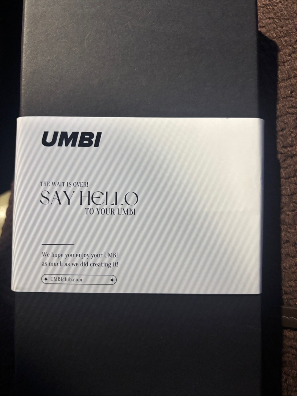 UMBI iPhone 15 phone case new with box
